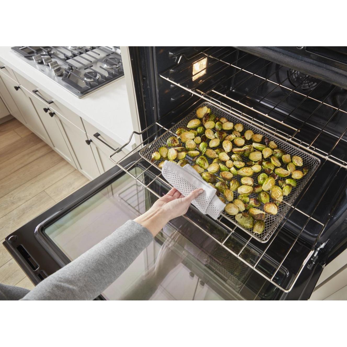  Whirlpool 27-inch 4.3 cu. ft. Wall Oven Microwave Combo with Air Fry WOEC7027PZ IMAGE 7