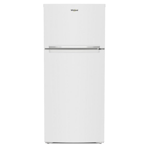  Whirlpool 28-inch Freestanding Top Freezer Refrigerator WRTX5328PW IMAGE 1