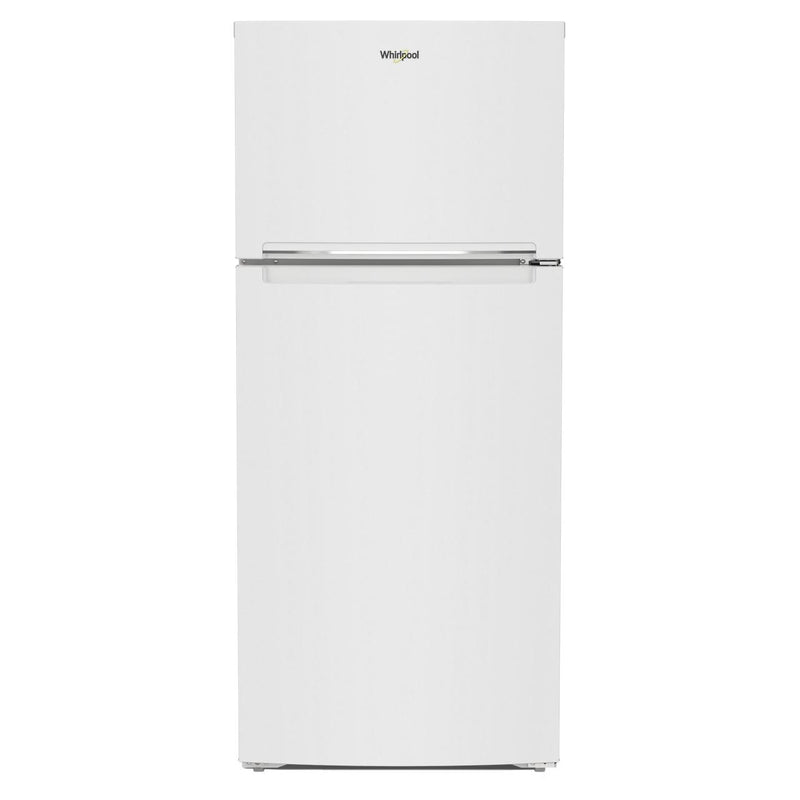 Whirlpool 28-inch Freestanding Top Freezer Refrigerator WRTX5328PW IMAGE 1