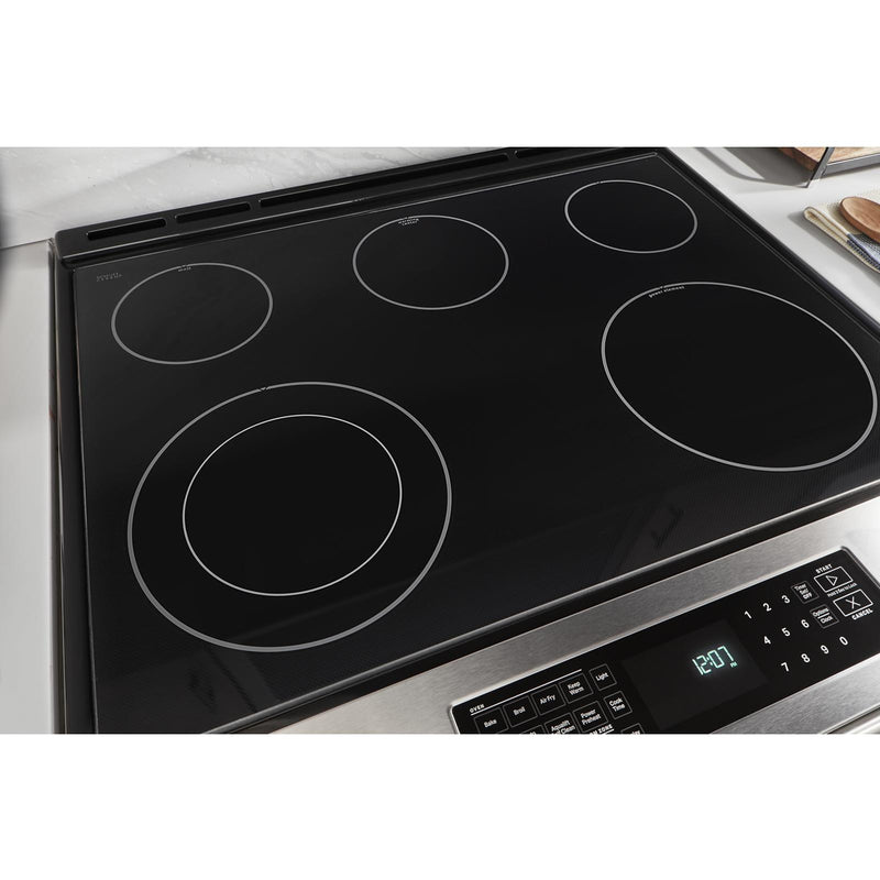  Maytag 30-inch, 6.4 cu. ft. Slide-in Electric Range with Air Fry Technology YMES8800PZ IMAGE 11