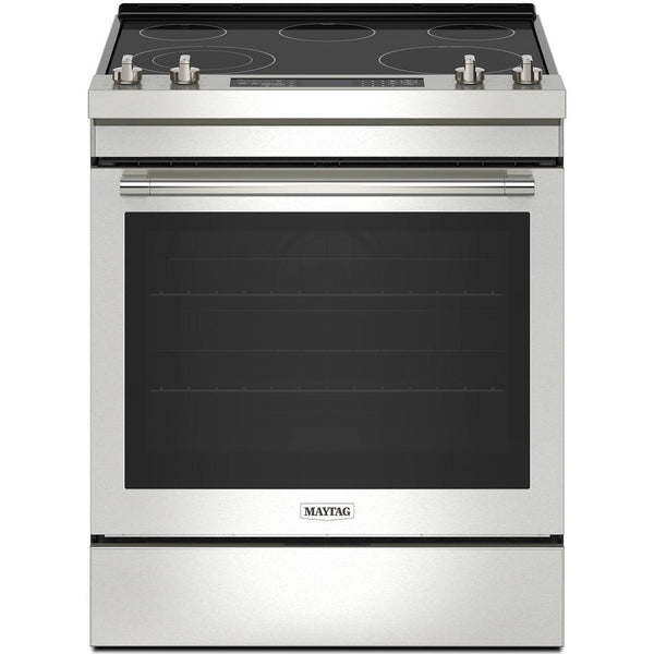  Maytag 30-inch, 6.4 cu. ft. Slide-in Electric Range with Air Fry Technology YMES8800PZ IMAGE 1