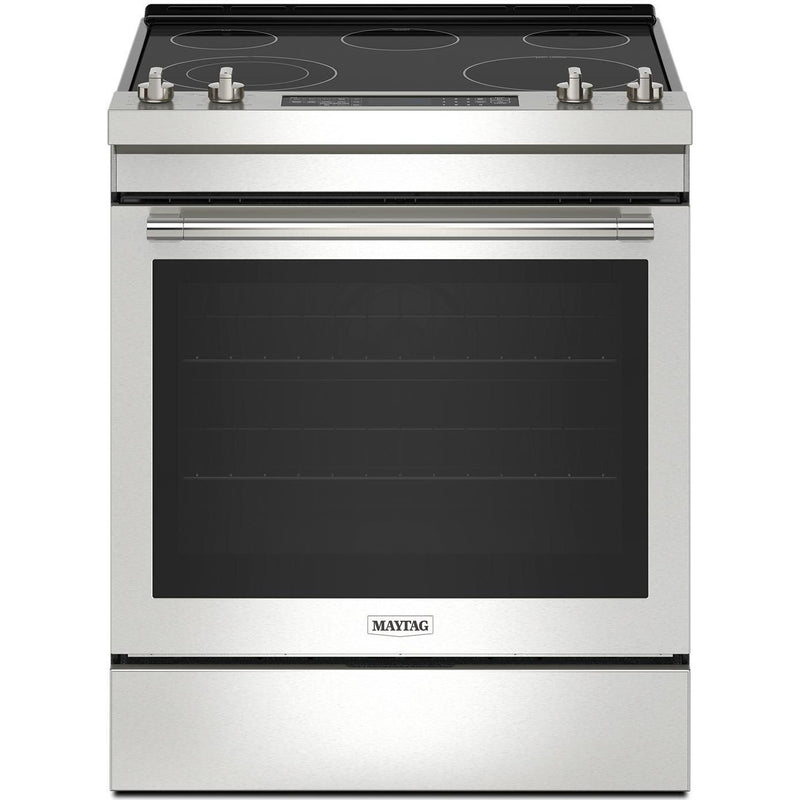  Maytag 30-inch, 6.4 cu. ft. Slide-in Electric Range with Air Fry Technology YMES8800PZ IMAGE 1