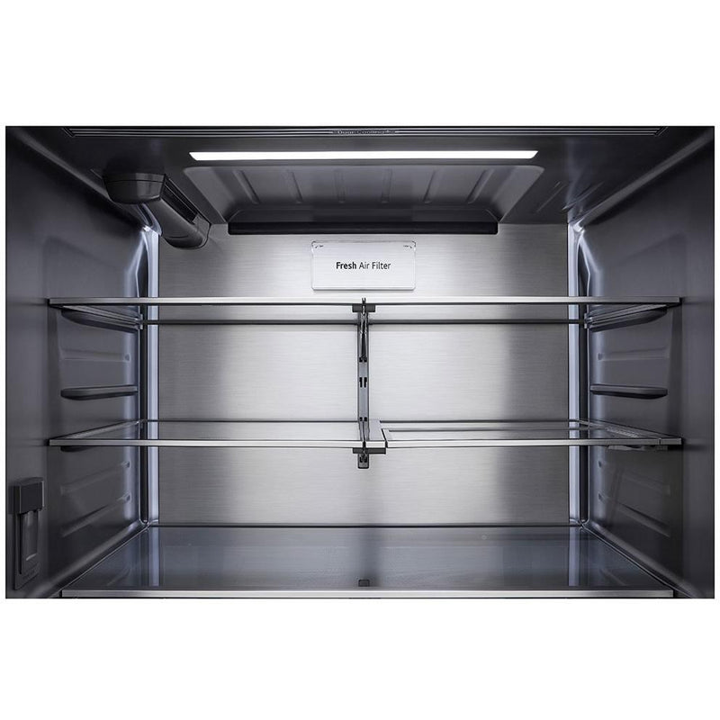  LG STUDIO Studio 36-inch, 26.5 cu.ft. Counter-Depth French 3-Door Refrigerator with ThinQ® Technology SRFB27S3 IMAGE 9