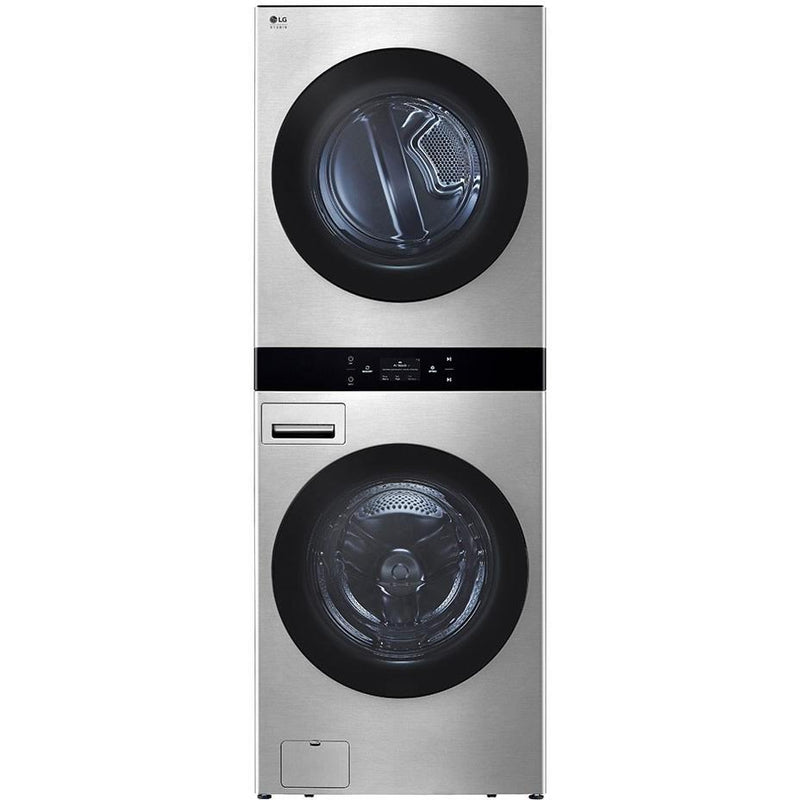  LG STUDIO Studio Stacked Washer/Dryer Electric Laundry Center with Allergiene® Cycle SWWE50N3 IMAGE 1