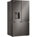  LG 36-inch, 26 cu. ft. Counter-Depth French 3-Door Refrigerator with Four Types of Ice LRYXC2606D IMAGE 3