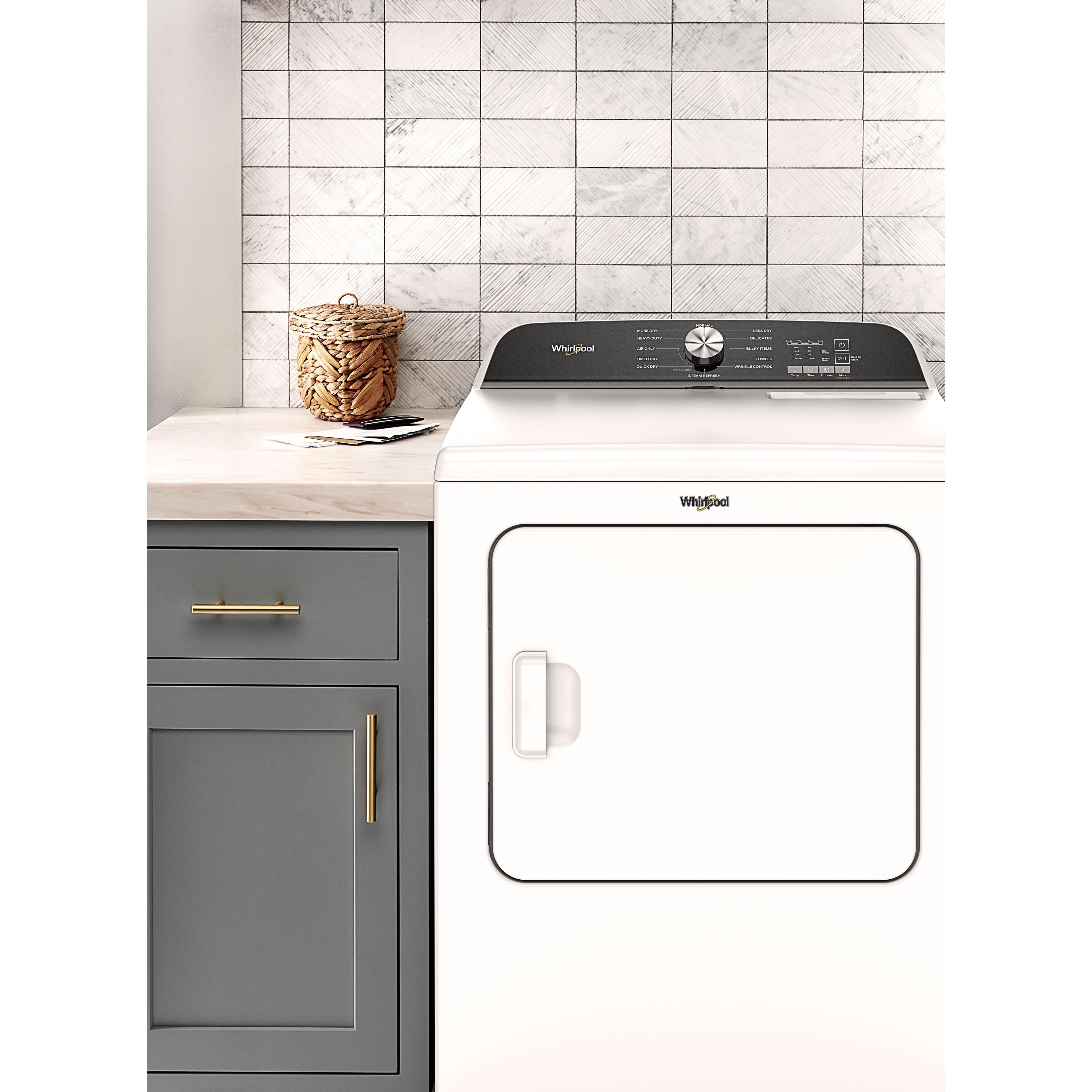  Whirlpool 7.0 cu. ft Electric Dryer with SteamFresh® Cycle YWED6150PW IMAGE 9