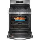  Frigidaire 30-inch Gas Range with Air Fry FCRG3083AS IMAGE 3