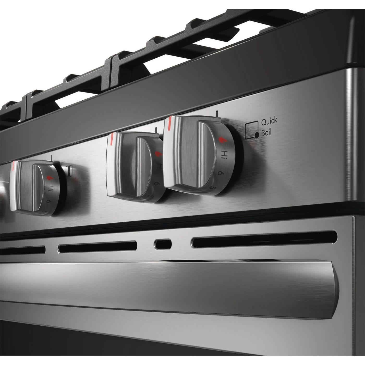  Frigidaire 30-inch Gas Range with Air Fry FCRG3083AS IMAGE 6