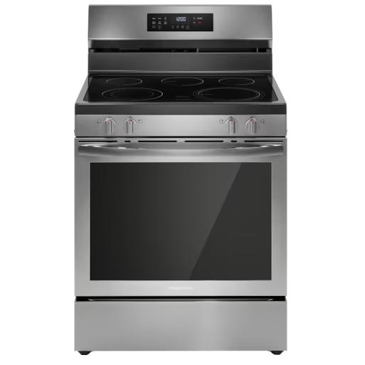  Frigidaire 30-inch Electric Range with Air Fry FCRE308CAS IMAGE 1