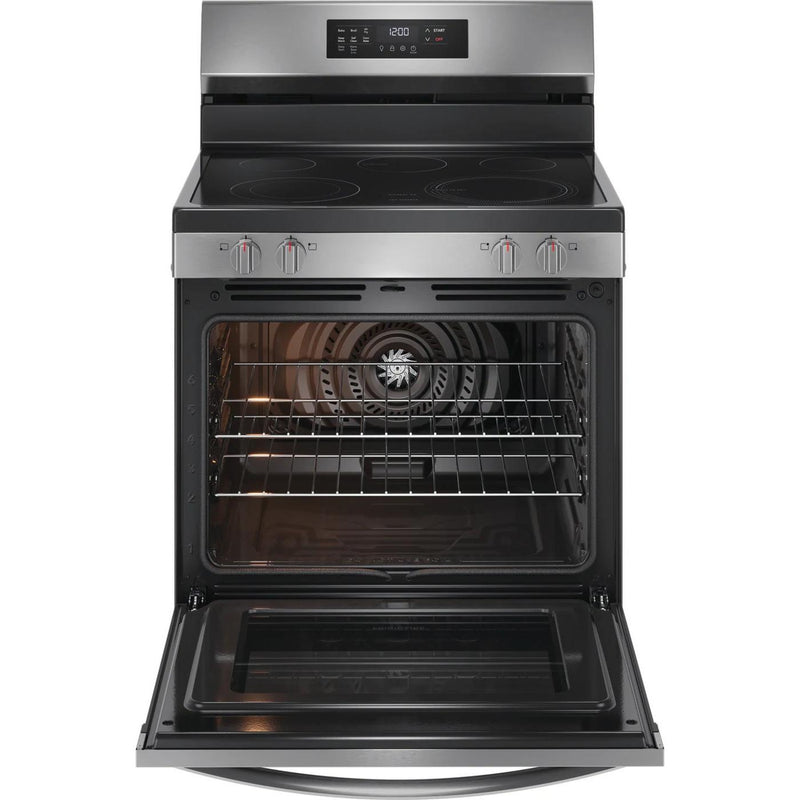  Frigidaire 30-inch Electric Range with Air Fry FCRE308CAS IMAGE 3