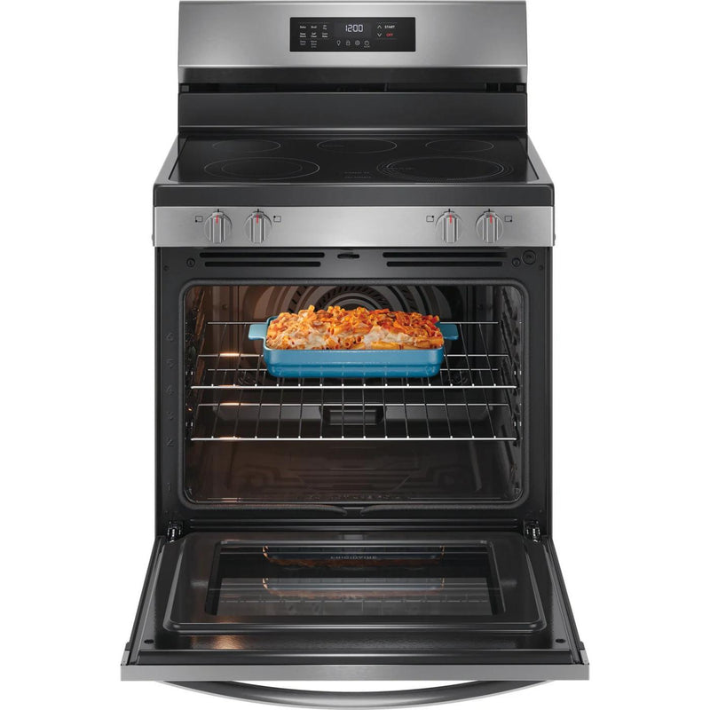  Frigidaire 30-inch Electric Range with Air Fry FCRE308CAS IMAGE 4