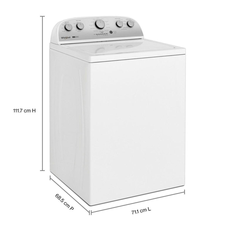  Whirlpool 4.4 - 4.5 cu. ft. Top Loading Washer WTW4957PW IMAGE 8