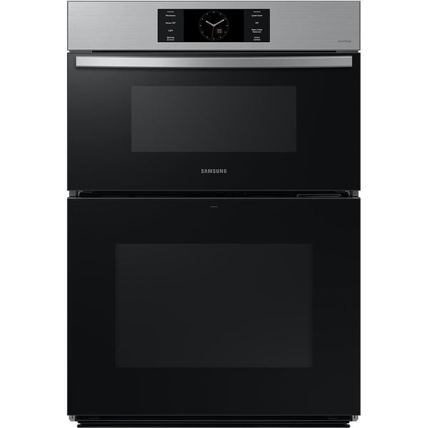  Samsung Bespoke 30-inch, 7.0 cu. ft. Built-in Combination Wall Oven NQ70CG700DSRAA IMAGE 1