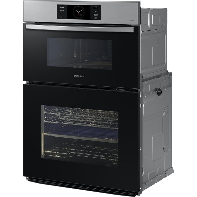  Samsung Bespoke 30-inch, 7.0 cu. ft. Built-in Combination Wall Oven NQ70CG700DSRAA IMAGE 3