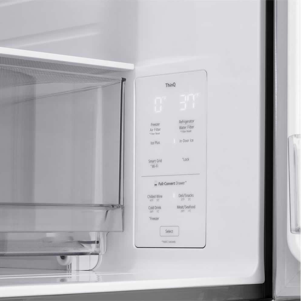  LG 36-inch, 29 cu.ft French 4-Door Refrigerator LF29S8330S IMAGE 17