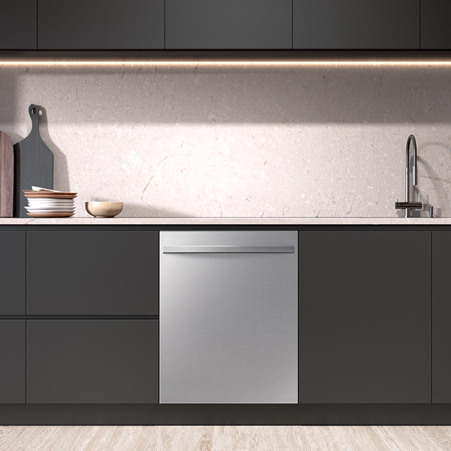 Samsung 24-inch Built-in Dishwasher with 3rd Rack DW80CG4051SRAA IMAGE 10