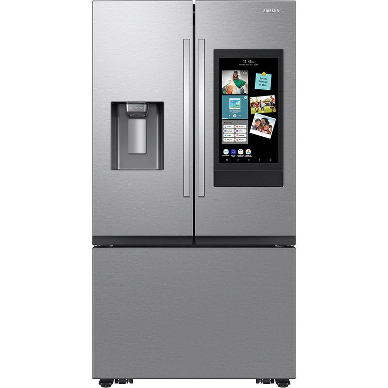  Samsung 36-inch, 25 cu. ft. Counter-Depth French 3-Door Refrigerator with Family Hub™ RF27CG5900SRAC IMAGE 1