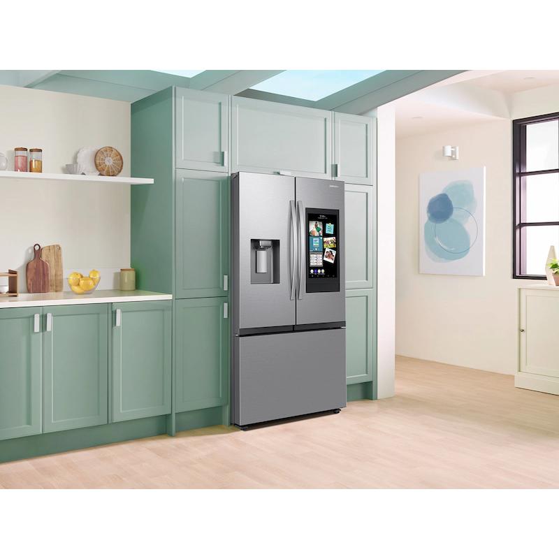  Samsung 36-inch, 25 cu. ft. Counter-Depth French 3-Door Refrigerator with Family Hub™ RF27CG5900SRAC IMAGE 8