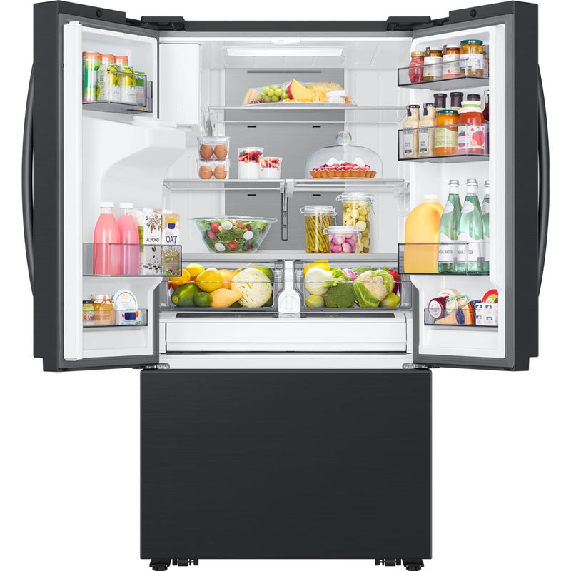 Samsung 36-inch, 31 cu. ft. French 3-Door Refrigerator with SmartThings Energy RF32CG5400MTAA IMAGE 3