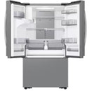  Samsung 36-inch, 30 cu. ft. French 3-Door Refrigerator with Family Hub™ RF32CG5900SRAC IMAGE 5