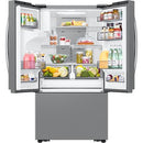  Samsung 36-inch, 30 cu. ft. French 3-Door Refrigerator with Family Hub™ RF32CG5900SRAC IMAGE 6