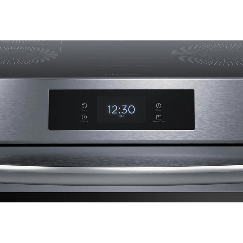  Frigidaire Gallery 30-inch Front Control Induction Range with Total Convection GCFI306CBD IMAGE 5
