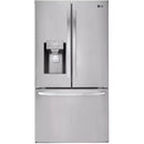  LG 36-inch, 27.7 cu. ft. Freestanding French 3-Door Refrigerator with Wi-Fi LHFS28XBS IMAGE 1