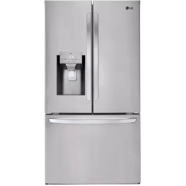  LG 36-inch, 27.7 cu. ft. Freestanding French 3-Door Refrigerator with Wi-Fi LHFS28XBS IMAGE 1
