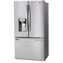  LG 36-inch, 27.7 cu. ft. Freestanding French 3-Door Refrigerator with Wi-Fi LHFS28XBS IMAGE 3