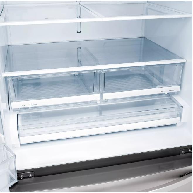  LG 36-inch, 27.7 cu. ft. Freestanding French 3-Door Refrigerator with Wi-Fi LHFS28XBS IMAGE 7