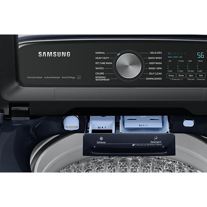  Samsung 6.1 cu. ft. top Loading Washer with Pet Care Solution WA53CG7155ADA4 IMAGE 8