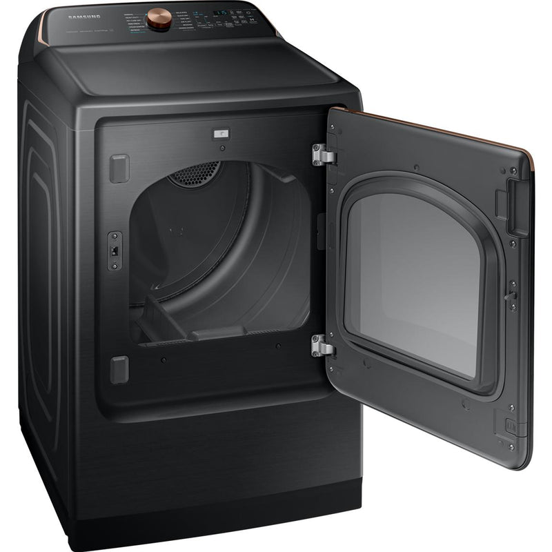  Samsung 7.4 cu. ft. Smart Electric Dryer With Pet Care Dry DVE54CG7550VAC IMAGE 3