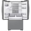  Samsung 36-inch, 25.5 cu. ft. Counter-Depth French 3-Door Refrigerator with SpaceMax™ Technology RF27CG5400SRAA IMAGE 2
