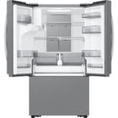  Samsung 36-inch, 31 cu. ft. French 3-Door Refrigerator with SmartThings Energy RF32CG5400SRAA IMAGE 2