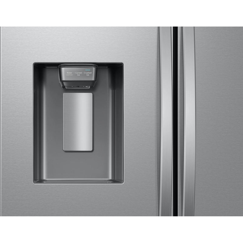  Samsung 36-inch, 31 cu. ft. French 3-Door Refrigerator with SmartThings Energy RF32CG5400SRAA IMAGE 4