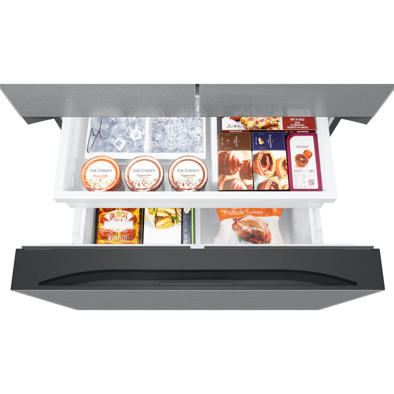  Samsung 36-inch, 31 cu. ft. French 3-Door Refrigerator with SmartThings Energy RF32CG5400SRAA IMAGE 7