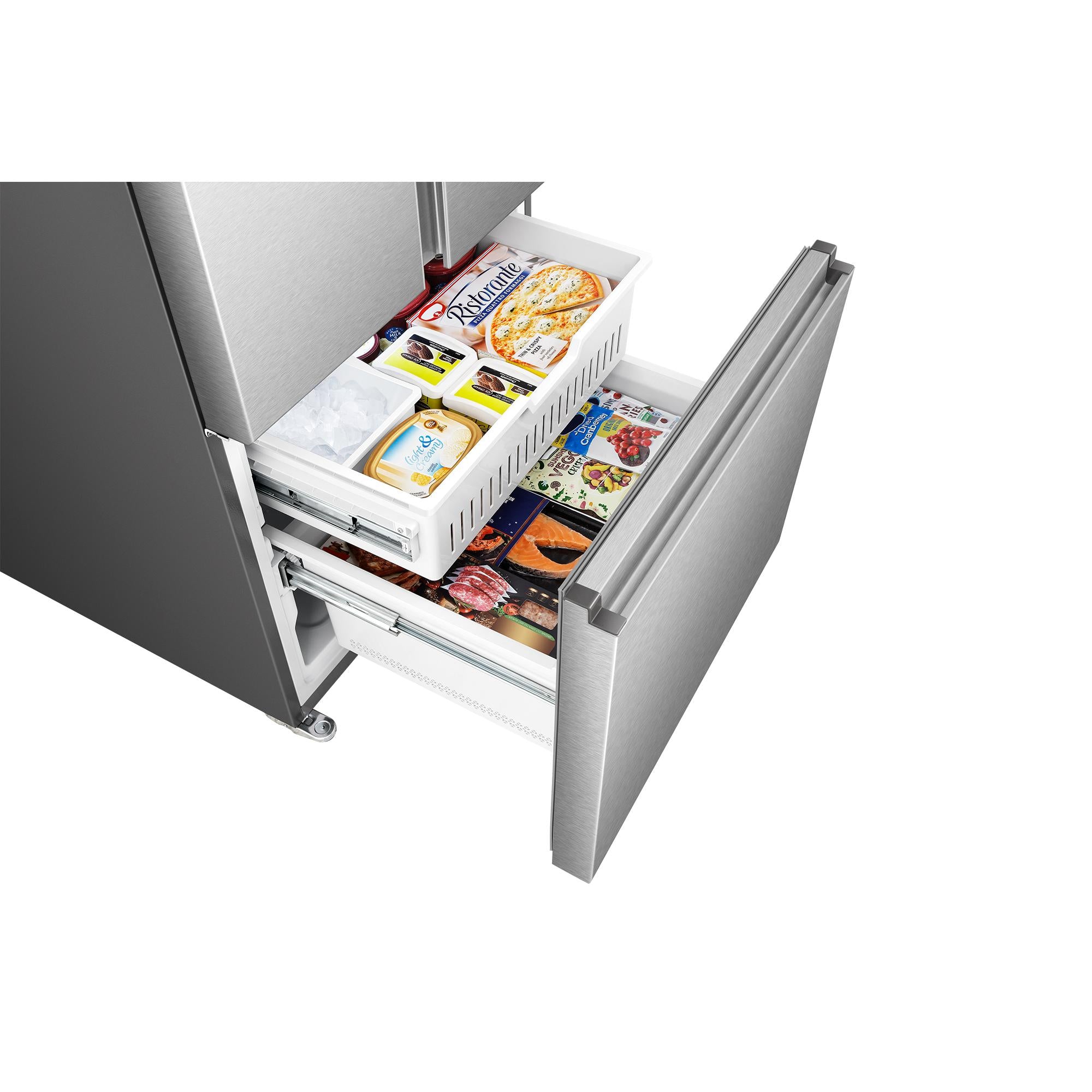  Hisense 31.3-inch, 22.1 cu. ft. French 3-Door Refrigerator with LED Lighting RF22B3FSE IMAGE 6