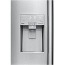  Signature Kitchen Suite 42-inch, 25.6 cu. ft. Built-in Side-by-Side Refrigerator with SpacePlus™ Ice System SKSSB4202S IMAGE 4