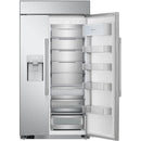  Signature Kitchen Suite 42-inch, 25.6 cu. ft. Built-in Side-by-Side Refrigerator with SpacePlus™ Ice System SKSSB4202S IMAGE 5