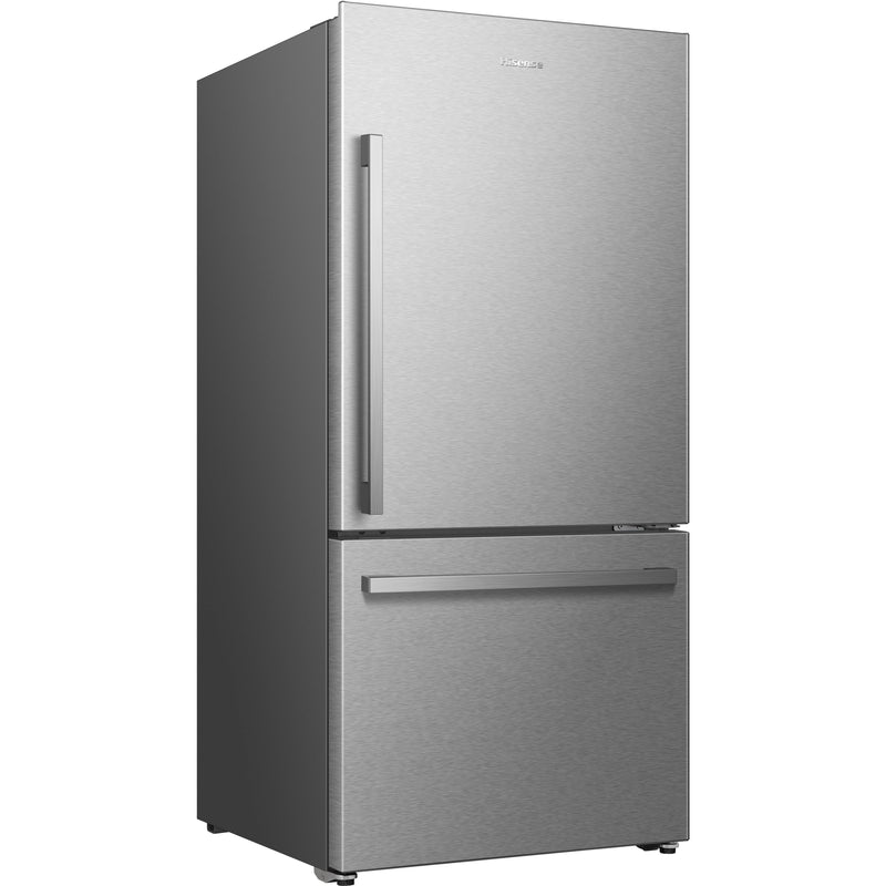  Hisense 32-inch 22.3 cu. ft. Counter-Depth Bottom Freezer Refrigerator with LED Lighting RB22A2FSE IMAGE 3