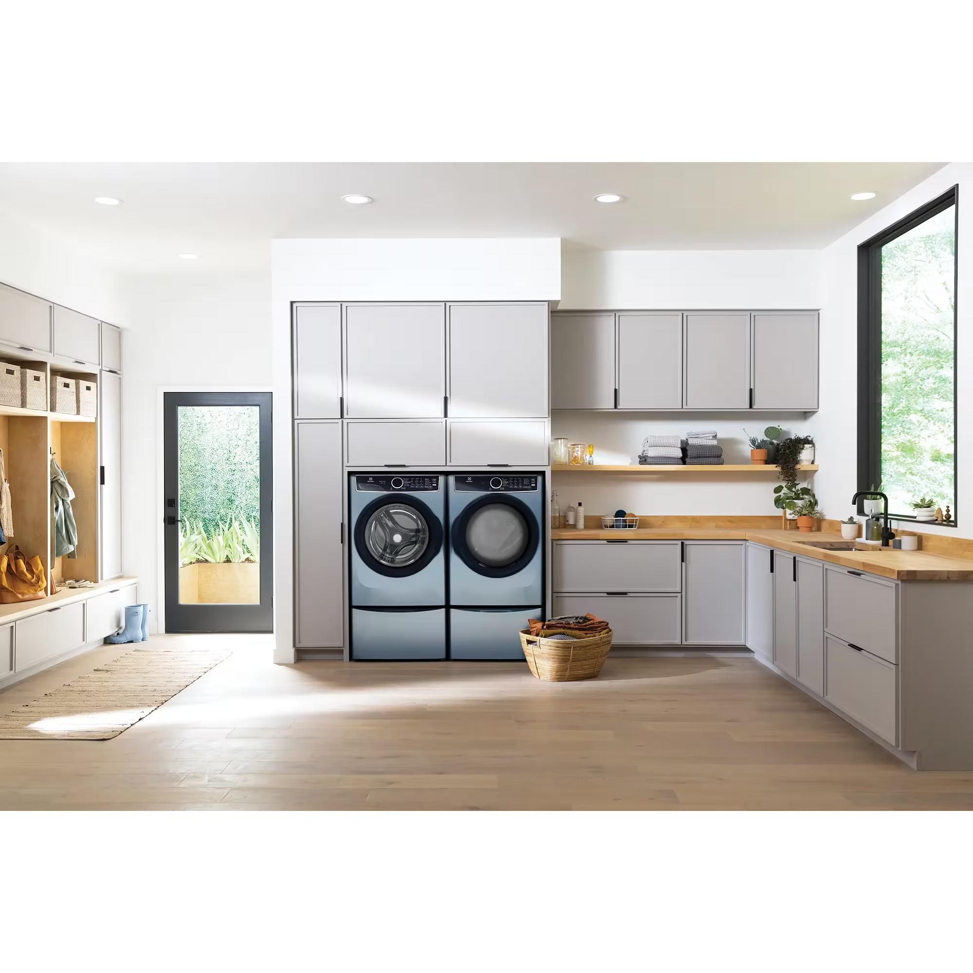  Electrolux 5.2 cu.ft. Front Loading Washer with Stainless Steel Drum ELFW7437AG IMAGE 9