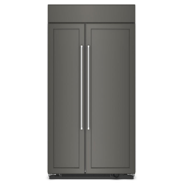  KitchenAid 25.5 cu. ft. Built-in Side-by-Side Refrigerator with Internal Ice Maker KBSN702MPA IMAGE 1