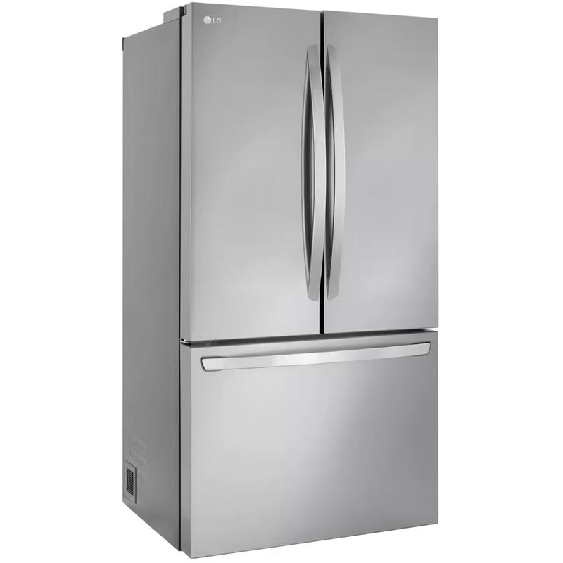  LG 36-inch, 31.7 cu. ft. Freestanding French 3-Door Refrigerator with Door Cooling+ LRFLS3206S IMAGE 2