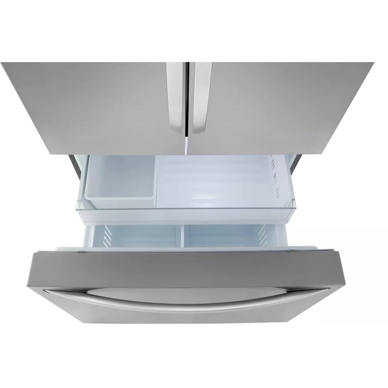  LG 36-inch, 31.7 cu. ft. Freestanding French 3-Door Refrigerator with Door Cooling+ LRFLS3206S IMAGE 5