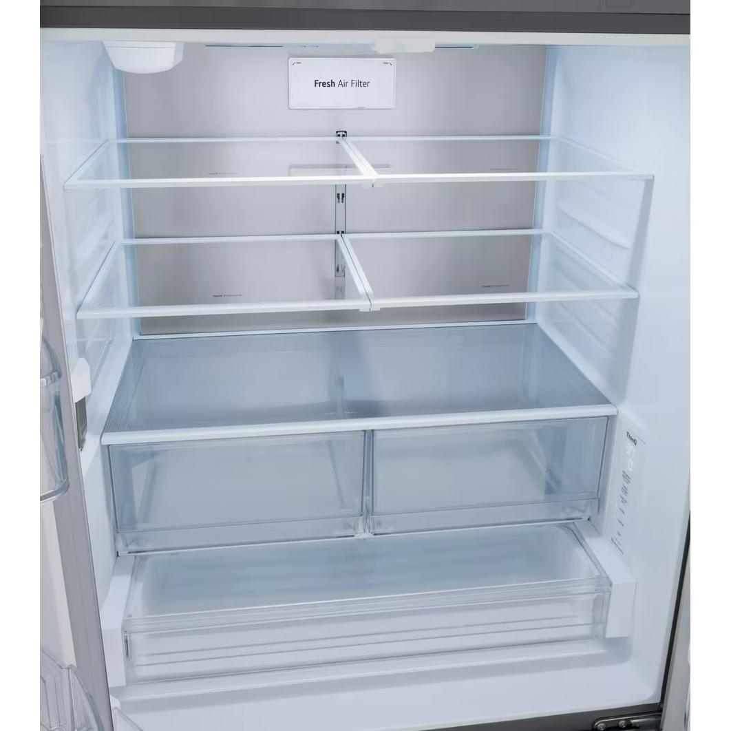 LG 36-inch, 31.7 cu. ft. Freestanding French 3-Door Refrigerator with Door Cooling+ LRFLS3206S IMAGE 6