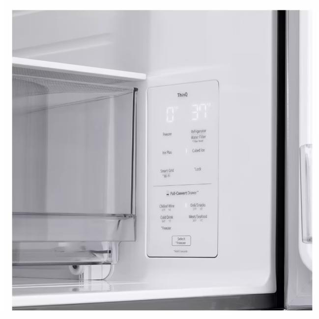  LG 36-inch, 30 cu. ft. French 4-Door Refrigerator with Full-Convert Drawer™ LF30S8210S IMAGE 7