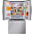  LG 36-inch, 30.7 cu. ft. Freestanding French 3-Door Refrigerator with Door Cooling+ LRFXS3106S IMAGE 2