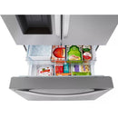  LG 36-inch, 30.7 cu. ft. Freestanding French 3-Door Refrigerator with Door Cooling+ LRFXS3106S IMAGE 5