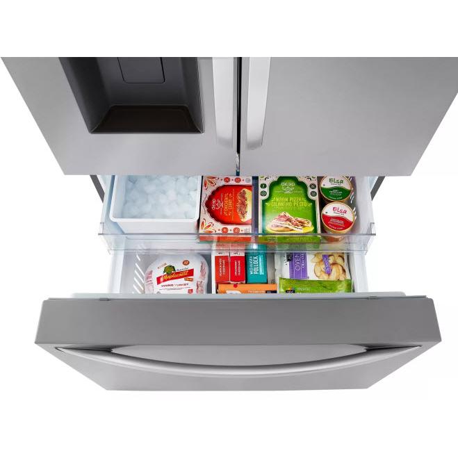  LG 36-inch, 30.7 cu. ft. Freestanding French 3-Door Refrigerator with Door Cooling+ LRFXS3106S IMAGE 5
