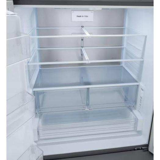  LG 36-inch, 30.7 cu. ft. Freestanding French 3-Door Refrigerator with Door Cooling+ LRFXS3106S IMAGE 6